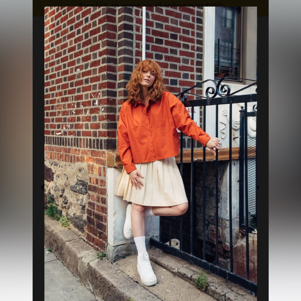 Mimu Maxi Short Shirt (Tango)